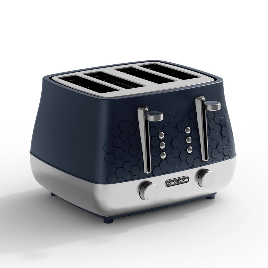 Morphy Richards 243021 Cassini 4-Slice Toaster Outer Space - Blue