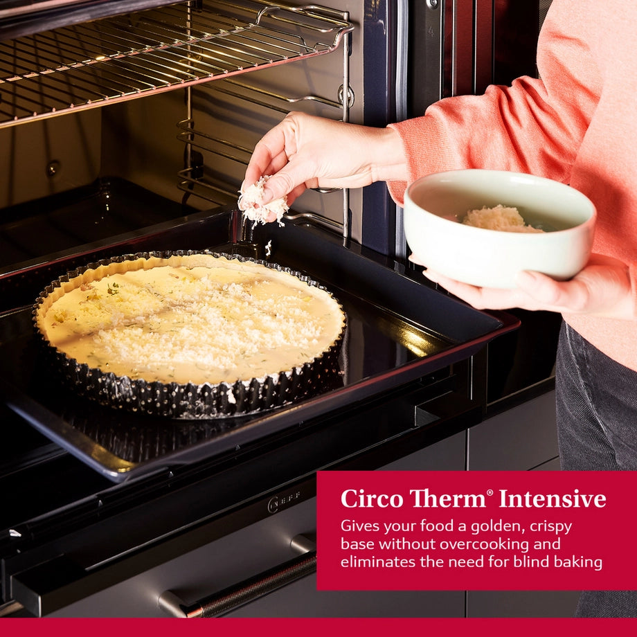 Neff B6ACH7AG7B 59.4cm Built In Electric Single Oven - HIDE & SLIDE Graphite Grey