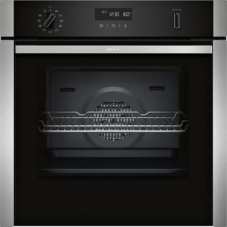 Neff B6ACH7HG0B 59.4cm Built In Electric Single Oven - Stainless Steel