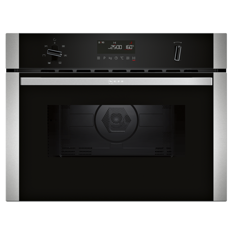 NEFF C1AMG84N1B 44 Litre Built-in microwave oven with hot air - Stainless Steel