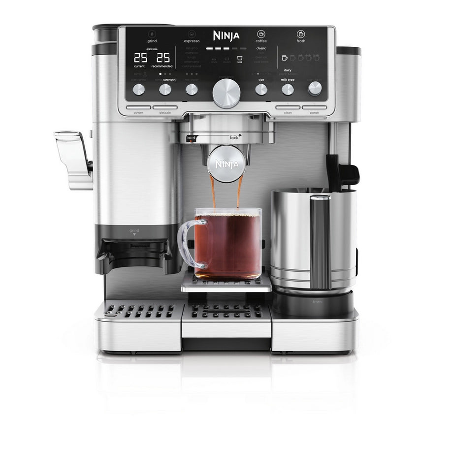 Ninja ES701UK Luxe Café Pro Series Espresso Machine - Black/Stainless Steel