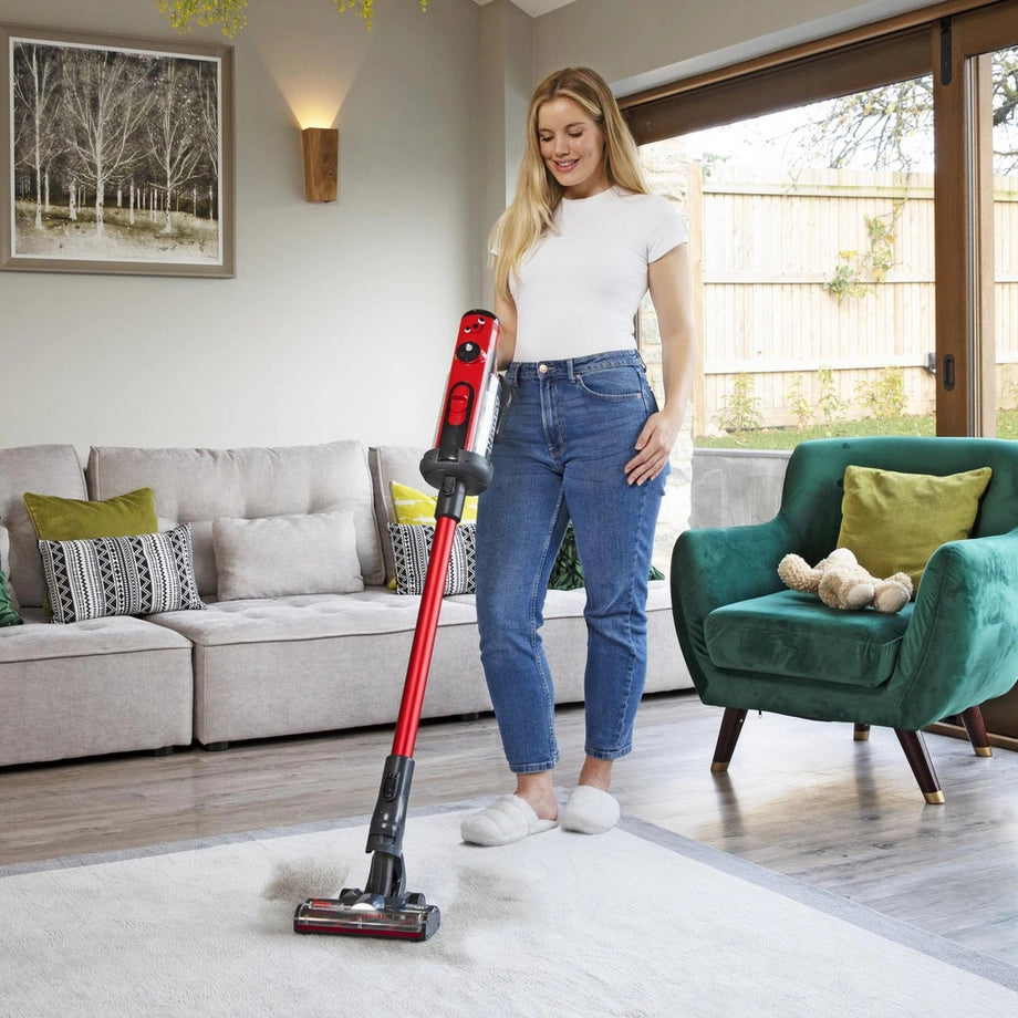 Numatic Cordless Henry Quick Vacuum - 60 Minutes Run Time - Red 916177