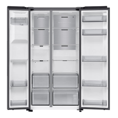 Samsung RS70F66KCTEU 91cm Side by Side American Fridge Freezer - Silver