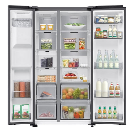 Samsung RS70F66KCTEU 91cm Side by Side American Fridge Freezer - Silver