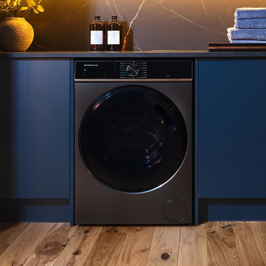 Schonhaus WMSF01914AG 9kg 1400 Spin Washing Machine - Graphite