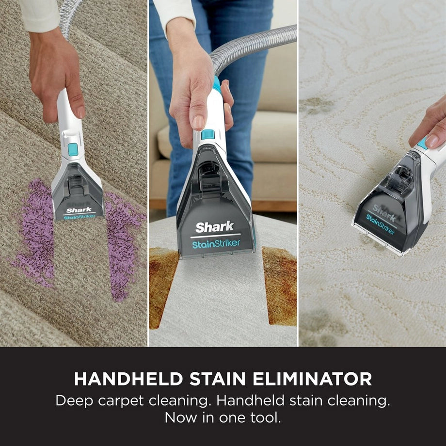 Shark EX200UK CarpetXpert Deep Carpet Cleaner with Built-In StainStriker - Rotator White