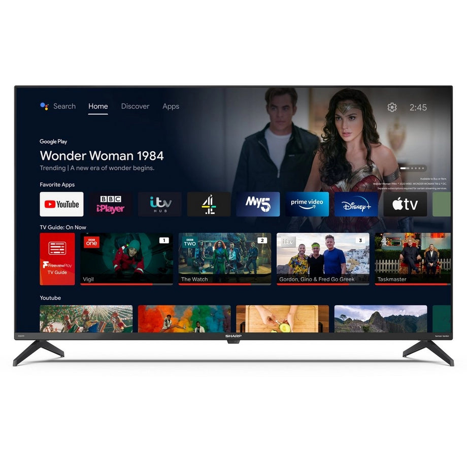Sharp 4T-C43FN2KL2AB 43"4K Ultra HD Smart TV (DISPLAY MODEL)