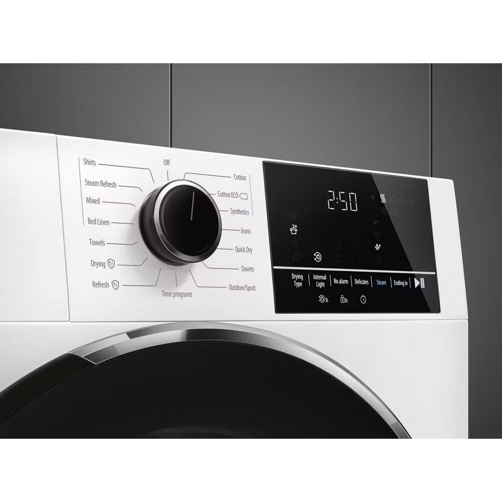 SMEG DNP92SEUK 9 kg Heat Pump Tumble Dryer - White **5 year warranty**