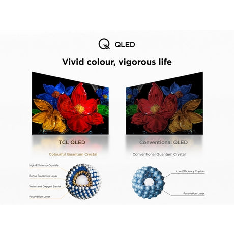 TCL 43V5C-UK 43" QLED FHD HDR Android TV