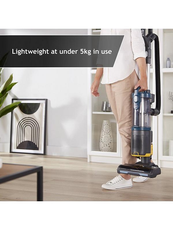 HOOVER HL4 Push&Lift Pet HL410PT Upright Bagless Vacuum Cleaner - Titanium, Blue & Orange