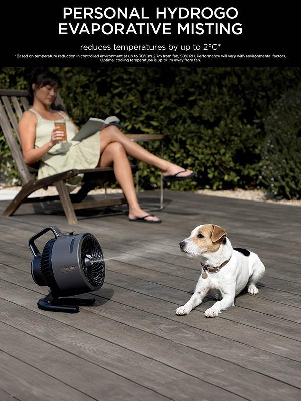 Shark FlexBreeze HydroGo Misting Fan FA050UKBL - BLUE