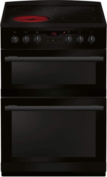 Amica AFC6550BL - Black 4 Zone Electric Cooker - Catalytic cleaning - A/A energy
