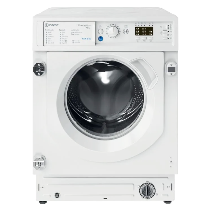 Indesit BIWDIL75148UK 7kg/5kg 1400 Spin Washer Dryer - White