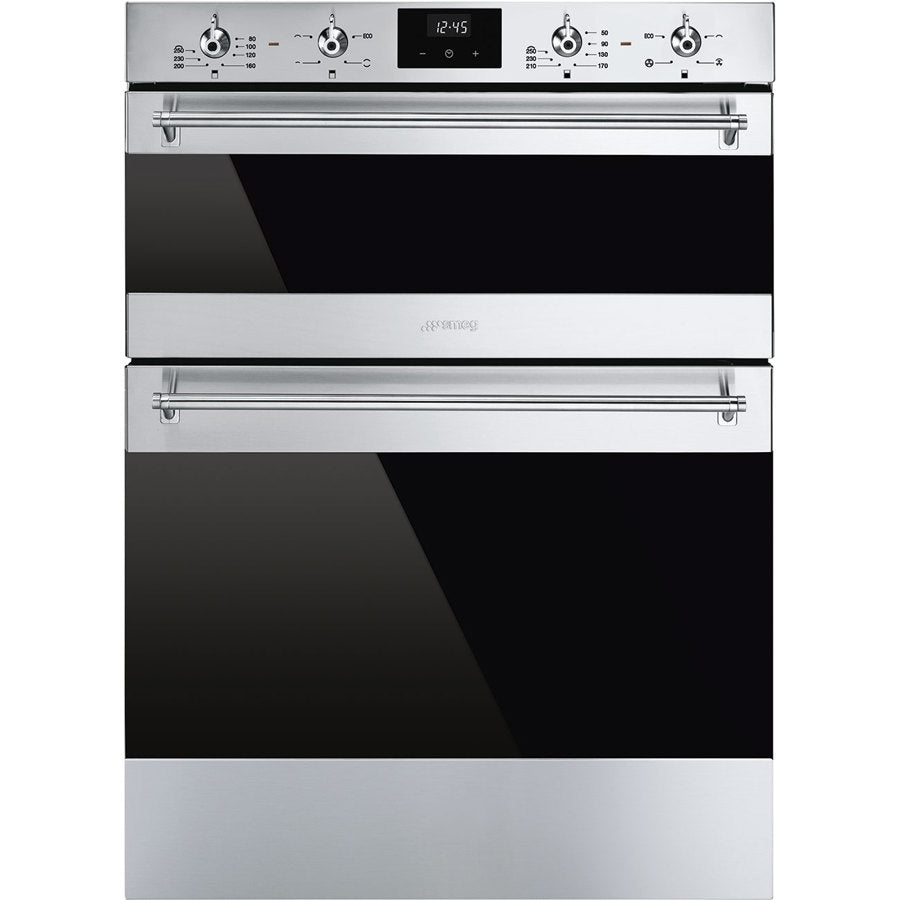 SMEG DUSF6300X Classic Built-Under Double Oven, Stainless steel
