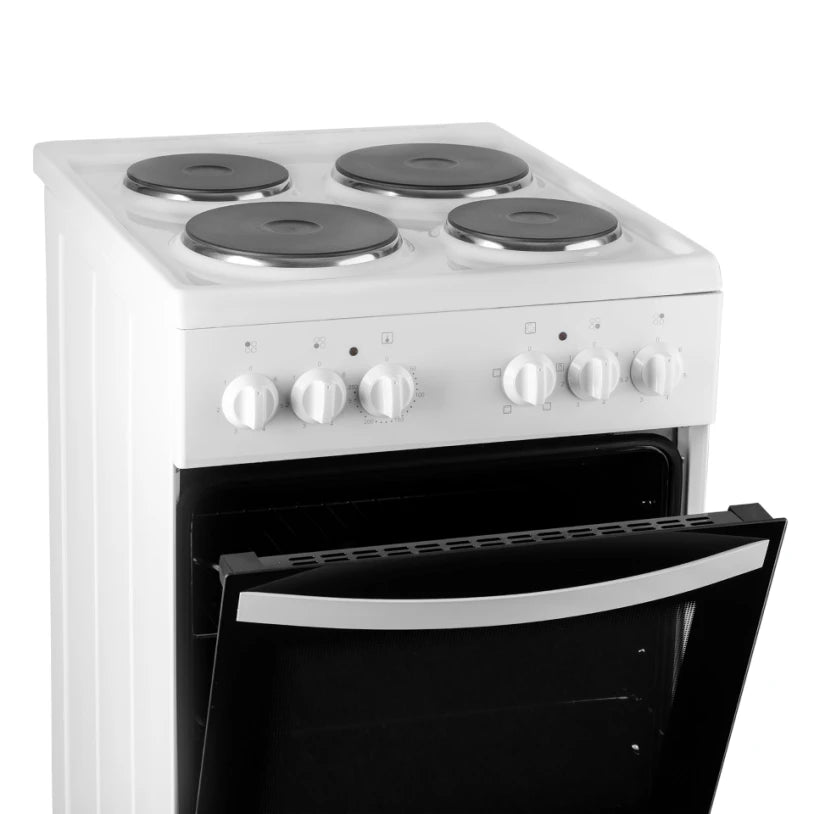 SIA ESXB50W 50cm Freestanding Electric Cooker – White