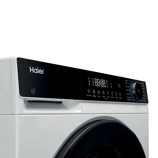 Haier HW90BP14357AETUK 9kg Washing Machine with 1400 rpm - White