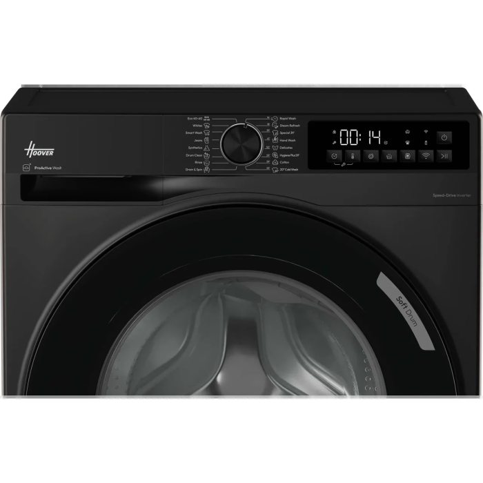 Hoover HBR49SBL8J-80 9kg 1400Spin Washing Machine - Black