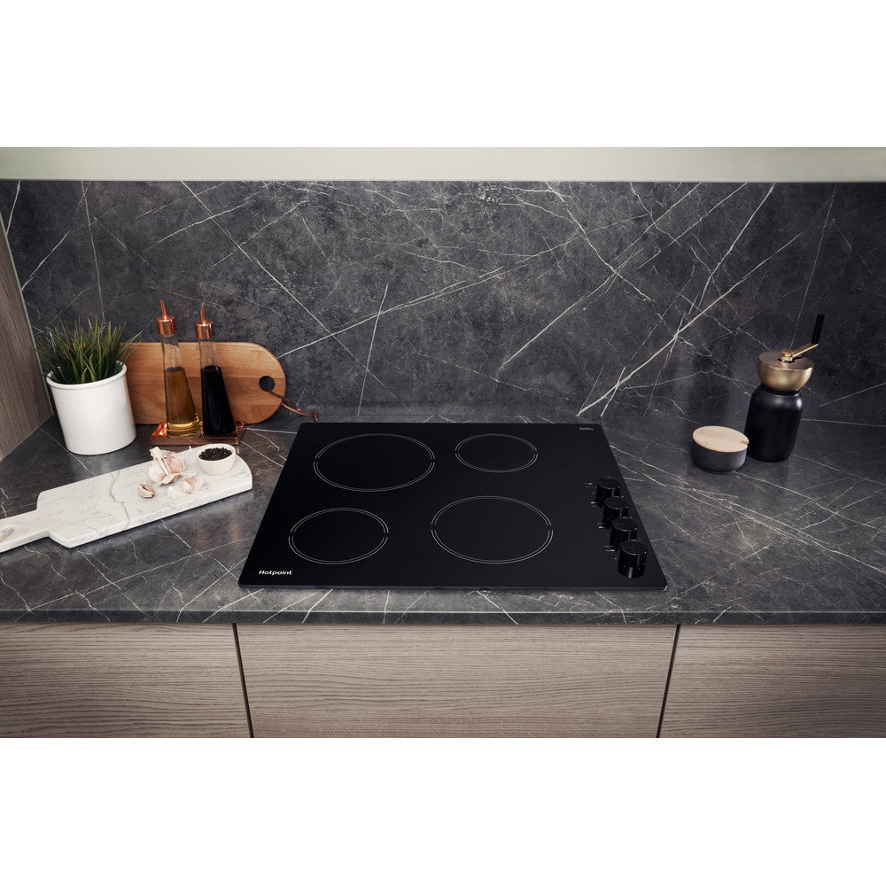 Hotpoint HR620RH knob control 60cm ceramic hob
