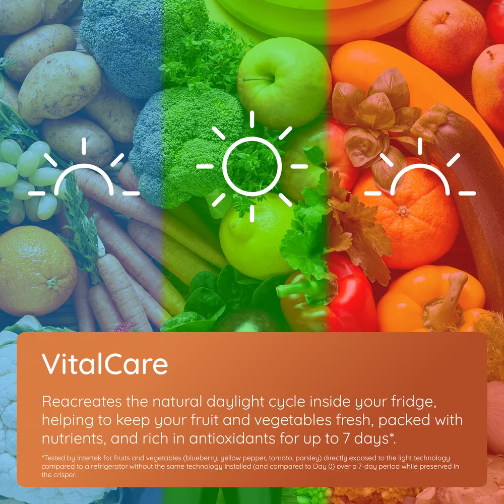 Hotpoint HPKF 6353 XBR4UK Dual No Frost 50/50 Fridge Freezer with VitalCare- Dark Inox