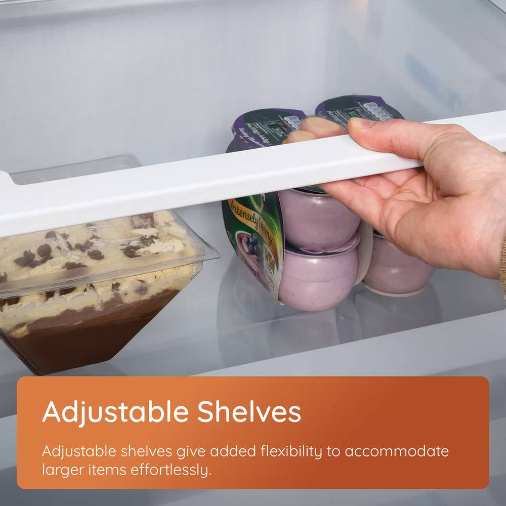 Hotpoint No Frost 50/50 Fridge Freezer - Dark Grey - 54CM