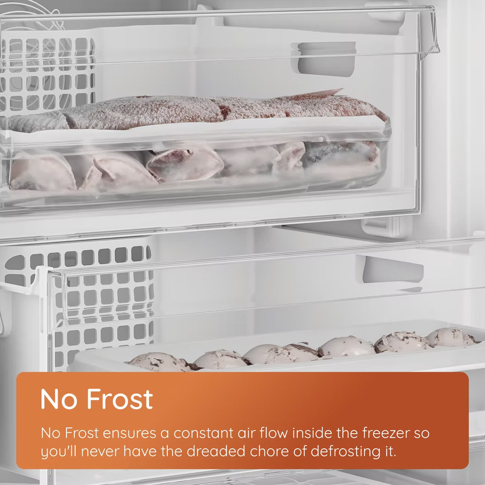 Hotpoint No Frost 50/50 Fridge Freezer - Dark Grey - 54CM