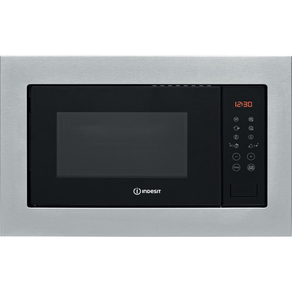 Indesit Built in microwave oven: stainless steel colour - MWI 125 GX UK 38cm