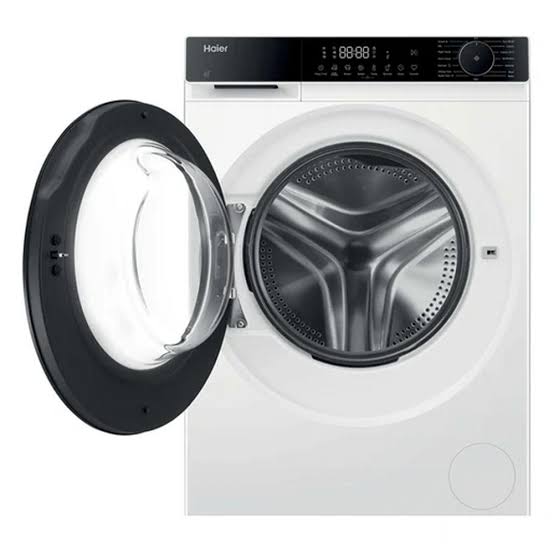 Haier HW90BP14357AETUK 9kg Washing Machine with 1400 rpm - White