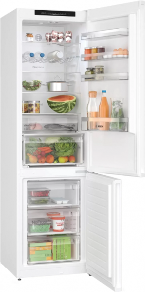 Bosch KGN392WDFG 60cm 70/30 Frost Free Fridge Freezer - White