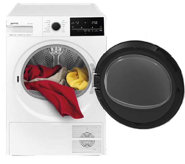 SMEG DNP92SEUK 9 kg Heat Pump Tumble Dryer - White **5 year warranty**