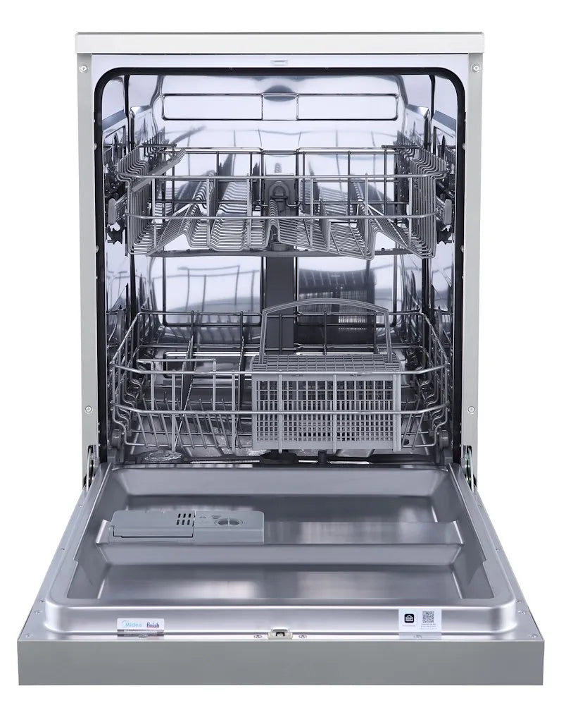 Midea MDWPF1233CS 60Cm Freestanding Dishwasher - Silver