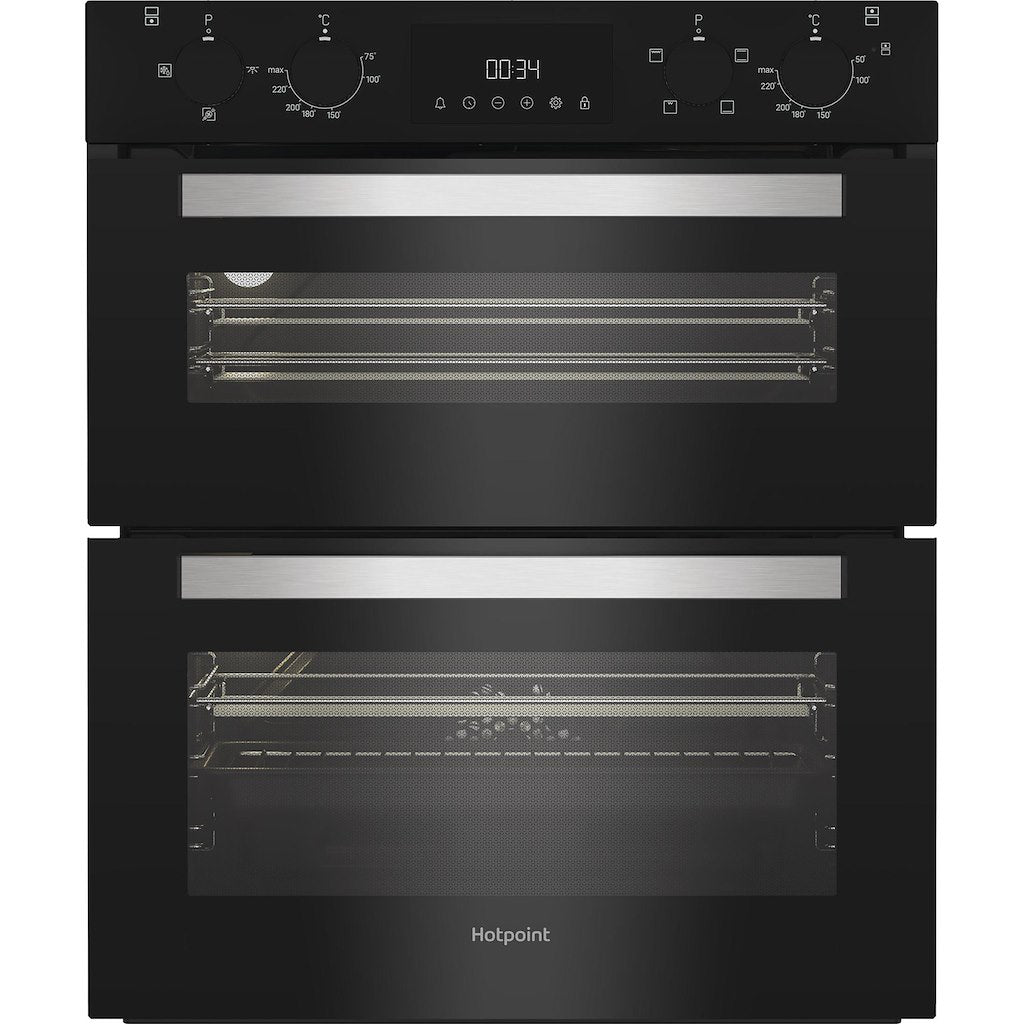 Hotpoint DUH10DB Built Under Electric Double Oven - Black