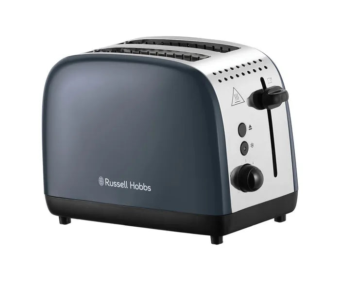Russell hobbs stainless and grey 2 slice toaster