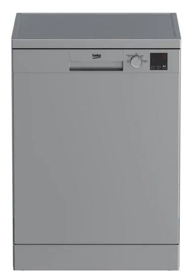 BEKO DVN04X20S Freestanding Full Size Dishwasher with Low Water Consumption - silver