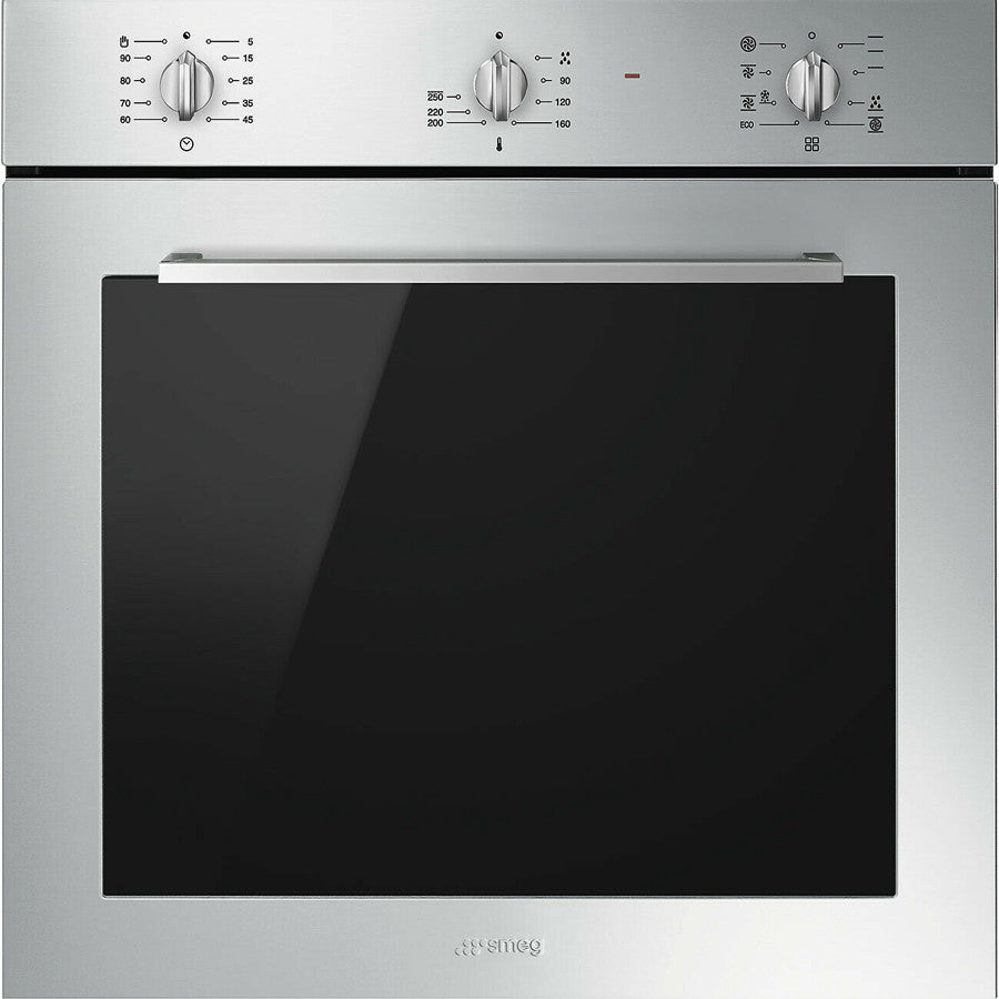 SMEG SF64M3TVX 60cm Cucina Single Oven in Stainless Steel