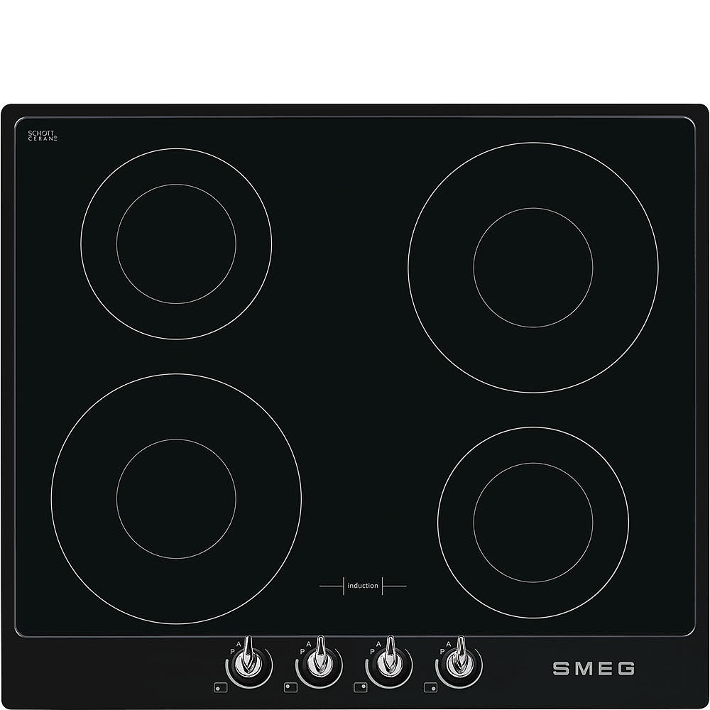 Smeg SI964NM 60 cm Victoria Induction Hob, Black