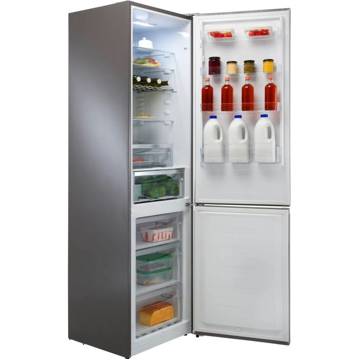 Smeg fc202xdneuk 60cm Freestanding Fridge Freezer Stainless Steel Effect Doors
