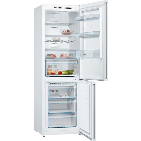 Bosch KGN36VWEAG Fridge Freezer - White - Frost Free