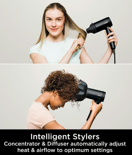 Shark STYLE iQ Ionic Hair Dryer & Styler HD120UK