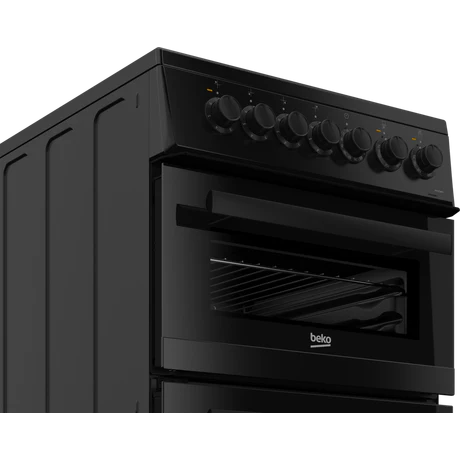 Beko EDVC503B 50cm Electric Double Oven - BLACK