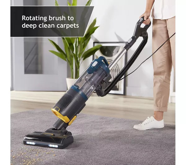 HOOVER HL4 Push&Lift Pet HL410PT Upright Bagless Vacuum Cleaner - Titanium, Blue & Orange