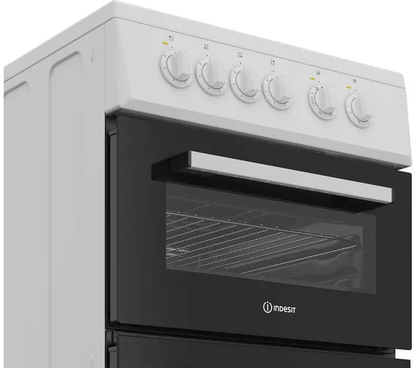 INDESIT ITE5VMW 50 cm Electric Ceramic Cooker - White
