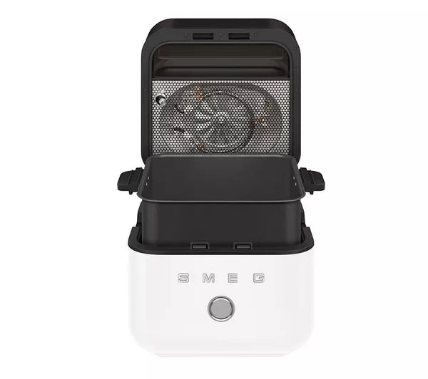 Smeg AFC01WHMUK Dual Flavour 7L Air Fryer - Matte White