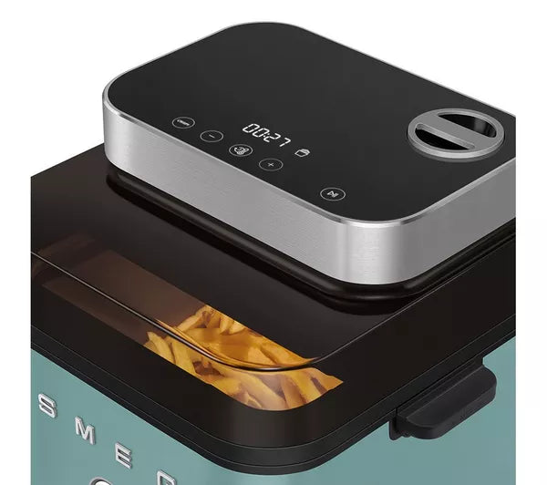 Smeg AFC01EGMUK 7L Dual Flavour Air Fryer - Emerald Green