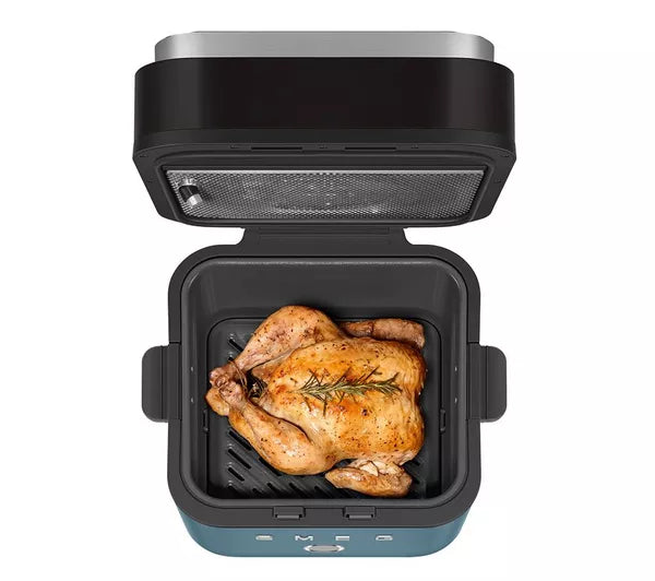 Smeg AFC01EGMUK Dual Flavour 7L Air Fryer - Emerald Green