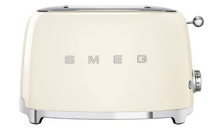 Smeg 50's Style 2 Slice, 2 Slot Toaster  cream
