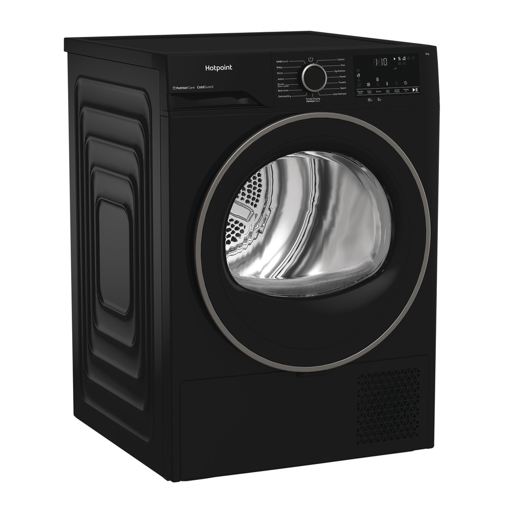 Hotpoint HHDD90BBIRE Black 9KG Heatpump Dryer **WORKS IN GARAGE**