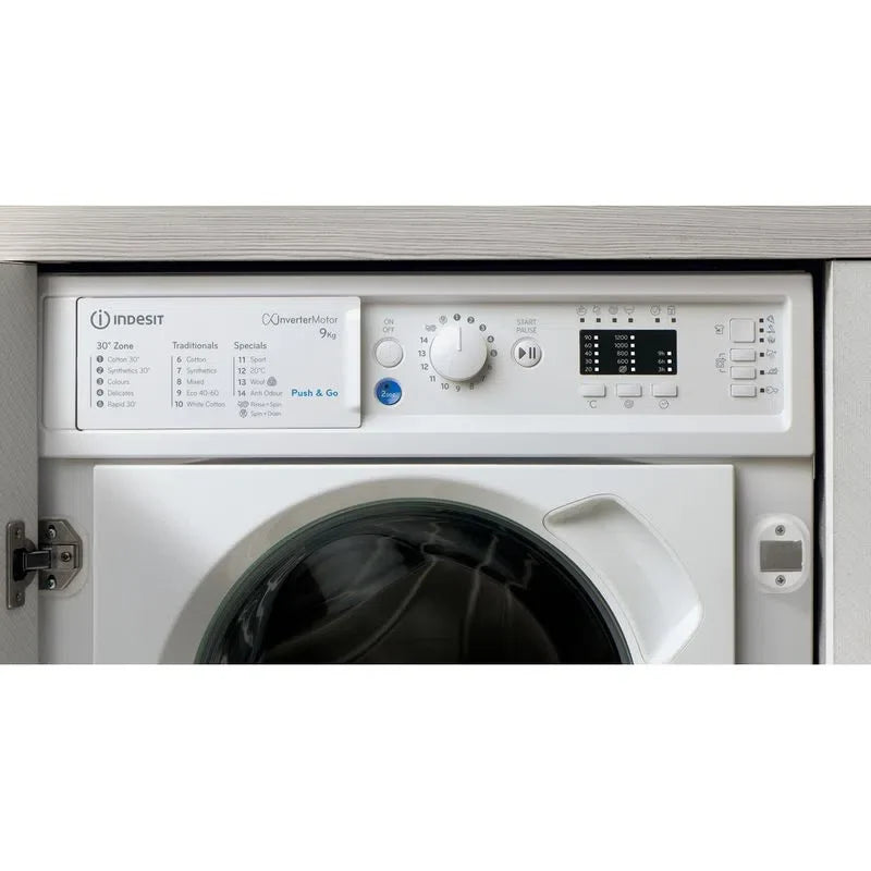 Indesit BIWMIL91485 9kg 1400 spin Integrated Washing Machine