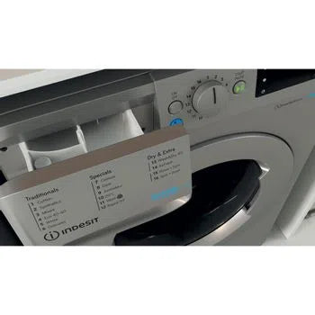 Indesit BDE861486SX 8kg 1400 rpm Washer Dryer - silver