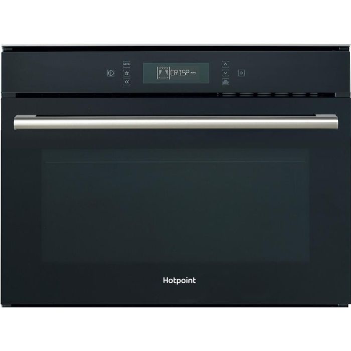 Hotpoint MP676BLH Built-In Combi Microwave with Steam - Black