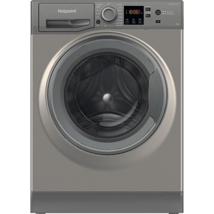 Hotpoint NSWF945G 9KG 1400 SPIN Washing Machine - Graphite